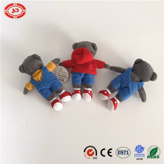 Three Buddies Tiny Little Nice Workship Teddy Bear Hotsale Toy